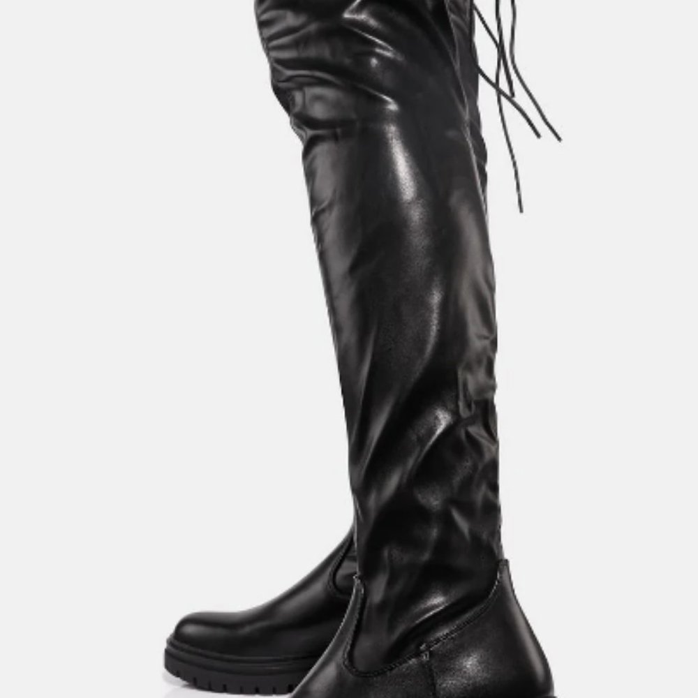 Kneel For Me Knee High Boots
